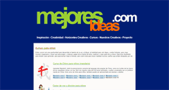 Desktop Screenshot of mejoresideas.com